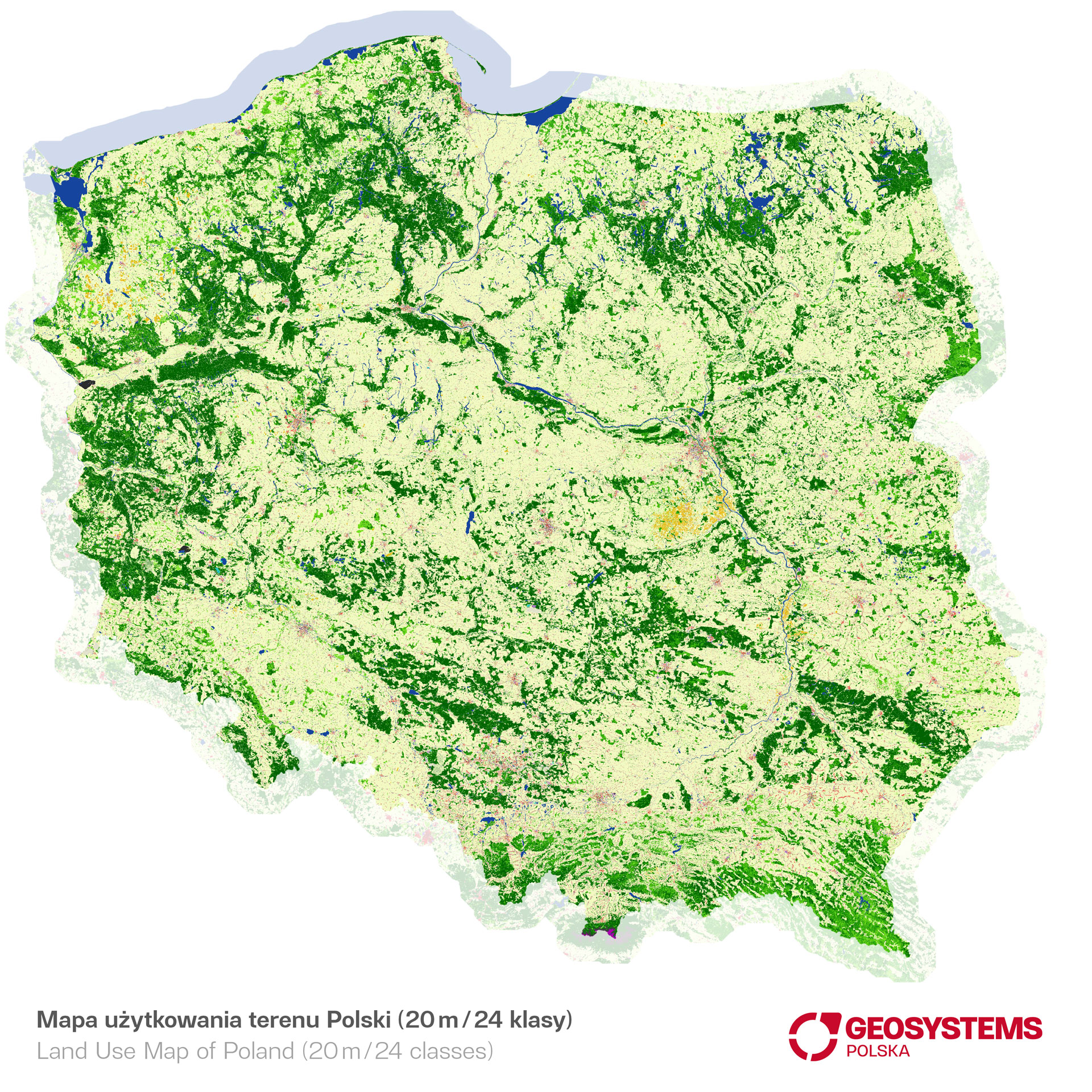 GEOSYSTEMS Polska | Landuse Mapa Pokrycia Terenu