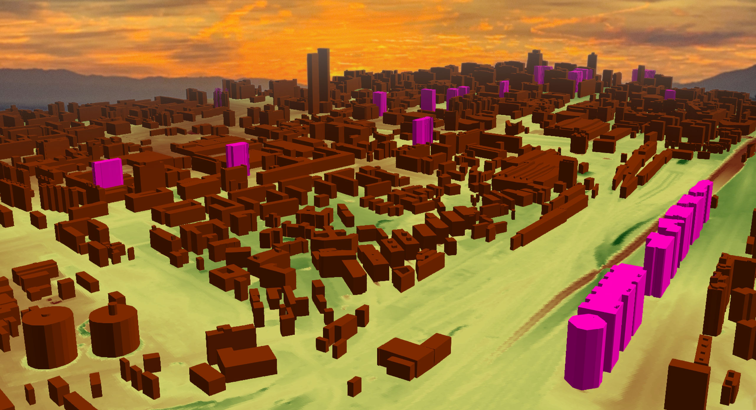 Dane przestrzenne | Budynki 3D