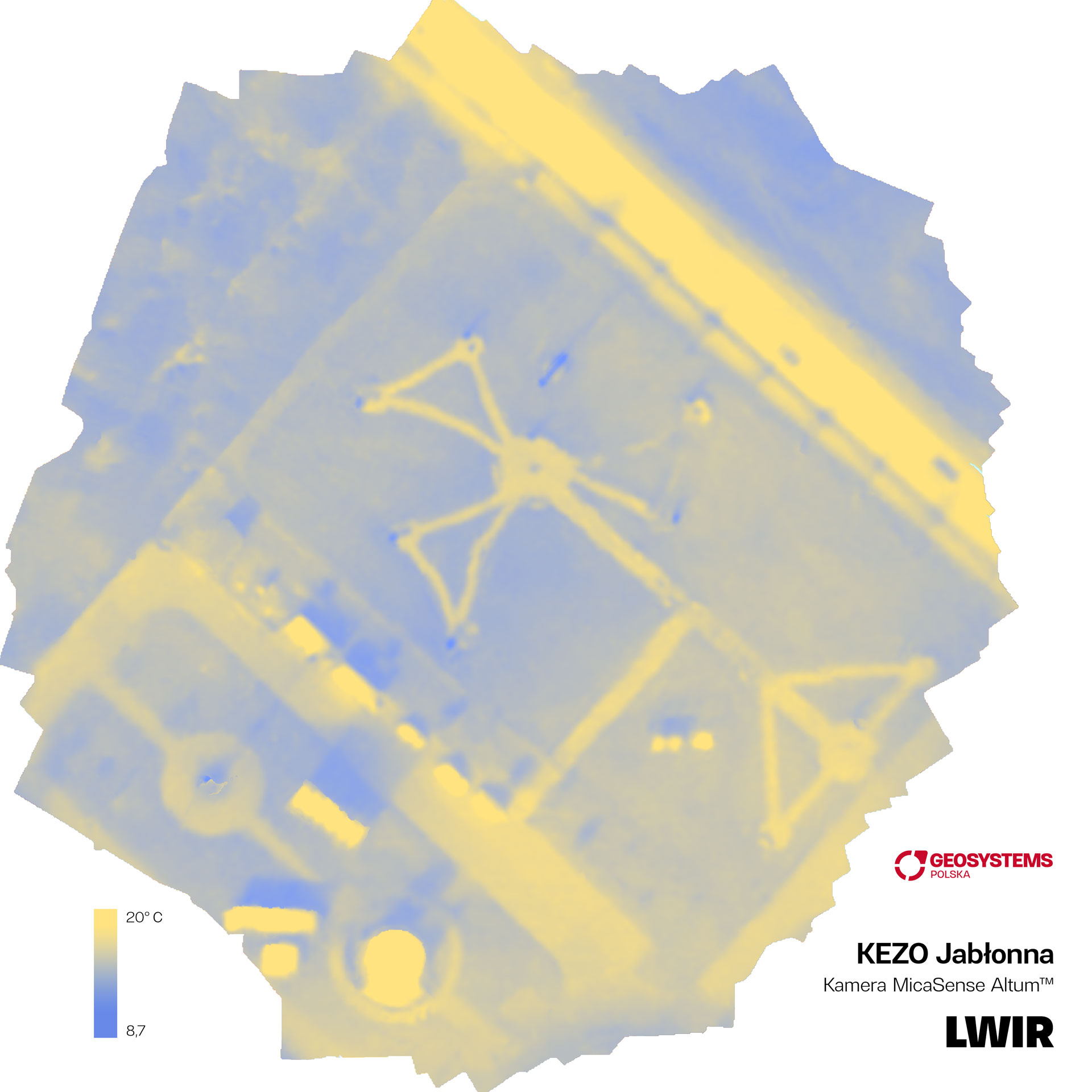 Kamera wielospektralna MicaSense Altum | Kanał FLIR | KEZO Jabłonna 09.2021
